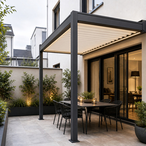 Pérgola Motorizada Inteligente de Aluminio RKOVE, Moderna, para Patio, Jardín, Terraza - Product Image 4