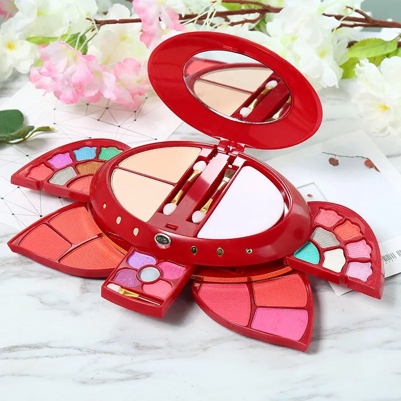 Pabrik Langsung Multi-Tujuan Kotak Makeup Eye Shadow Bibir Gloss Blush Makeup Kotak Kustomisasi