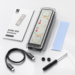 Carcasa portátil para SSD M.2 NVMe, USB 3.2 Tipo C, 10 Gbps, adaptador externo para SSD para computadora portátil/PC - Product Image 1