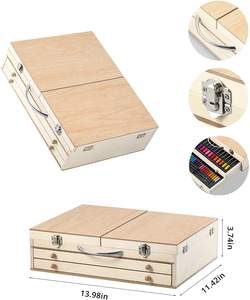 Set Seni Kayu 108 Buah, Kit Kerajinan dengan Kuda-kuda Menggambar untuk Anak-anak Remaja Pemula - Product Image 6