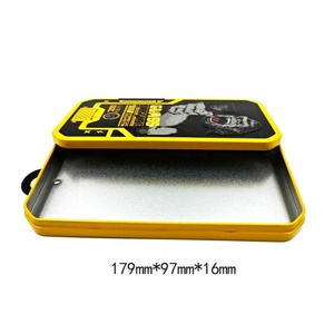 Caja Rectangular de Hojalata Reciclable con Impresión Personalizada para Empaque de Pantallas de Teléfono, Caja Metálica Vacía con Laminado Brillante - Product Image 2