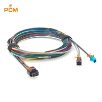 Kabel Sensor LiDAR Hesai AT128 MATEnet 2+6 Pin TE 2387380-1 ke 2302510-9 2322346-1 untuk Ethernet Otomotif