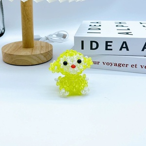 Llaveros de animales personalizados, regalos promocionales, dijes para mochilas escolares infantiles, abalorios acrílicos transparentes de 6mm DIY, llavero de mono adorable - Product Image 3