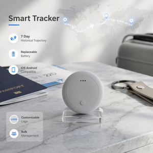 Beacon - Rastreador de Mascotas con Trayectoria Histórica de 7 Días, Gestión IoT sin Esim, GPS Satelital sin <span class=keywords><strong>SIM</strong></span>, Mi Historial de Pedidos, AirTag para Mascotas - Product Image 3