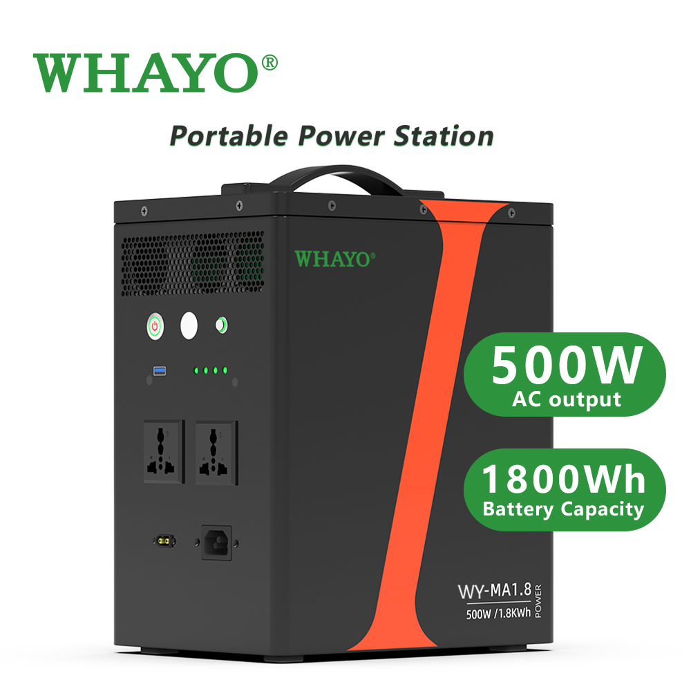 500 Вт портативные электростанции 1800kWh Солнечная энергия мобильный телефон зарядная станция генератор портативная перезаряжаемая электростанция