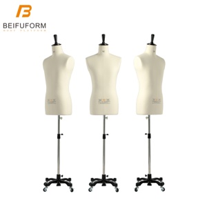 Beifuform traje masculino maniquí medio cuerpo maniquí hombres Maniquí vestido forma maniquí para trajes exhibición maniquí de costura para sastrería - Product Image 6