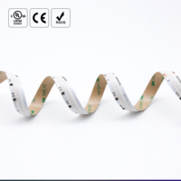 Raymates IP20 Superbrillante SPI Magic RGBCW Color COB, PCB de 15 mm con Control Inteligente, para Decoración del Hogar, Publicidad, Iluminación DIY.