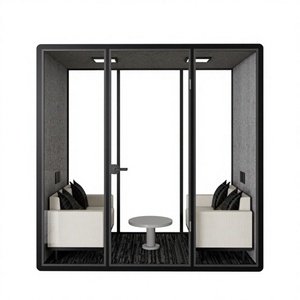 Cabines Acoustiques Modulaires Modernes en Aluminium sur Mesure – <span class=keywords><strong>Isolation</strong></span> Sonore Durable pour Maison, Bureau, Hôtel et Extérieur - Product Image 3
