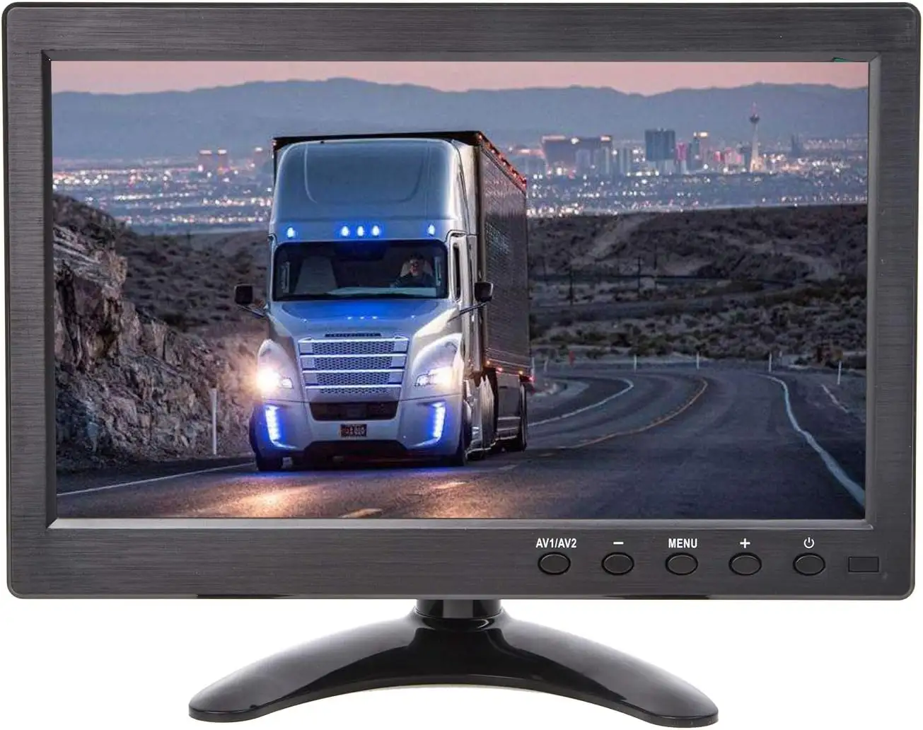 HD IPS màn hình xách tay 10.1 "Mini TV & máy tính hiển thị 2 kênh video đầu vào màn hình an ninh với loa HDMI VGA