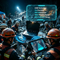 Détecteur de vie par radar à impulsions micro-ondes (UWB) à haute pénétration pour la détection humaine, outil de recherche pour les secours en cas d'earthquake et la détection des signes vitaux
