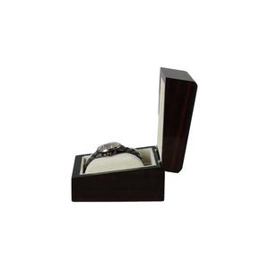 Caja de Exhibición para Relojes de Madera Sólida Cuadrada Hecha a Mano de Alta Calidad DS, Ecológica, con Logotipo Estampado en Caliente - Product Image 5