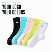 Chaussettes de badminton athlétiques pour hommes et femmes, avec logo personnalisé, soutien de la voûte plantaire, respirantes, pour le sport, OEM ODM