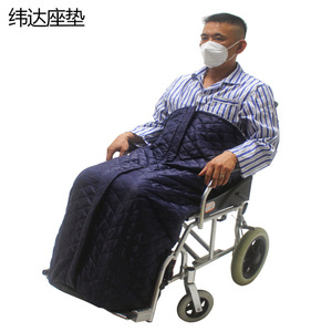 Couverture chaude pour fauteuil roulant, doublure en polaire, housse coupe-vent, accessoire thermique universel pour l'hiver - Product Image 2