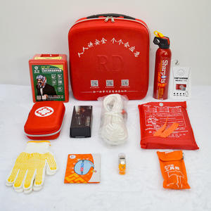 Kit de Emergencia para Incendios en el Hogar, Kit de Rescate de Emergencia EVA, Defensa Civil, Kit de Prevención de Epidemias Montado en Vehículo, Herramientas de Emergencia - Product Image 1