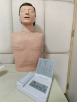Mannequin de RCR demi-corps adulte pour l'éducation médicale, les premiers soins, la réanimation, la formation factice, simulateur de modèle en PVC