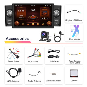 วิทยุติดรถยนต์ Podofo 2 Din ระบบ Android 2+64GB หน้าจอ 7 นิ้ว รองรับ Wireless CarPlay และ Android Auto สำหรับรถยนต์ Fiat Punto/Linea พร้อมกล้องและไมโครโฟน - Product Image 4