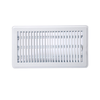 Rejilla de Ventilación Moderna para Exteriores, Cuadrada, de Aluminio y Acero, Duradera y Eficiente, para Distribución de Aire en Almacenes y Salas de Estar