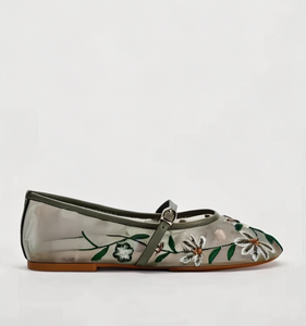 Zapatos Planos <span class=keywords><strong>de</strong></span> <span class=keywords><strong>Ballet</strong></span> con Punta Redonda y Diseño Slip-On para Mujer, Invierno 2025, Moda Otoño, Verano, Primavera, <span class=keywords><strong>Tela</strong></span> <span class=keywords><strong>de</strong></span> Malla Informal - Product Image 6