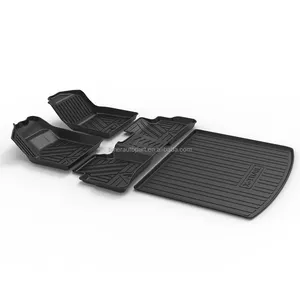 2023 Odm Oem类型汽车席子四季地板垫防水防滑衬垫可洗日产踢腿3D保护地毯