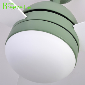 Breezelux พัดลมเพดาน LED 42นิ้วทันสมัยดีไซน์เรียบง่ายพร้อมใบมีด3ใบและรีโมทคอนโทรลสำหรับใช้ในห้องน้ำ - Product Image 5