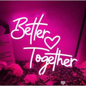 Bespoke "Happily Ever After" LED Neon Signage Professional Wedding Backdrop <b>Light</b> for Reception Party Decor - Product Image 5