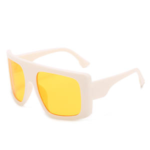 <span class=keywords><strong>Lunettes</strong></span> de soleil <span class=keywords><strong>tendance</strong></span> <span class=keywords><strong>2022</strong></span> <span class=keywords><strong>Lunettes</strong></span> de soleil carrées surdimensionnées à la mode pour femmes Protection UV400 <span class=keywords><strong>Lunettes</strong></span> de soleil en PC - Product Image 6