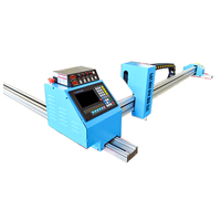 Machine de découpe de métaux en acier au plasma oxy-flamme CNC Huayuan LGK 63A Puissance de découpe 120 160 200A Rails doubles