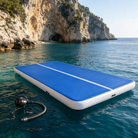 Tapis de sol gonflable professionnel haute élasticité, portable, écologique et durable pour l'entraînement en salle de sport, dans les écoles et dans les studios de danse