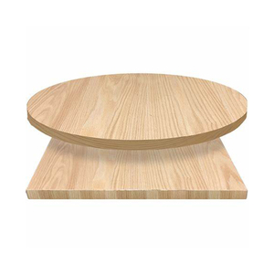 Dessus de table en bois populaire moderne et minimaliste de Paulownia/pin/chêne/caoutchouc à vendre - Product Image 6