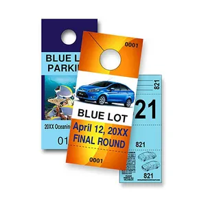 Prix de gros Ticket couleur personnalisé Carte-cadeau Billet d'entrée pour événement Billet d'entrée