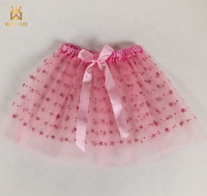 Nuova moda per bambini Baby principessa Tulle gonne corte Tutu gonna abito <span class=keywords><strong>con</strong></span> <span class=keywords><strong>stella</strong></span> bambini abbigliamento per le ragazze. - Product Image 4