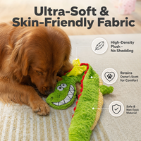 Jouet interactif pour chien, distributeur de friandises, en forme de dragon méchant, dessin animé, qui couine et qui fait des bruits