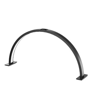 Lampe de bureau LED carrée en métal blanc de 29 pouces à commande gestuelle moderne pour extensions de cils, tatouage, PMU, strass, personnalisable CE - Product Image 2