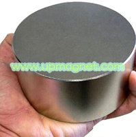 Aimants en néodyme ronds cylindriques de grande taille, à forte force de traction, excellente résistance, prix d'usine N52