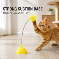 Vente Chaude en Gros : Bâton de Jouet pour Chat d'Extérieur Durable, Léger, Non Toxique, avec Clochette et Fourrure Synthétique Amovible pour le Divertissement des Chats