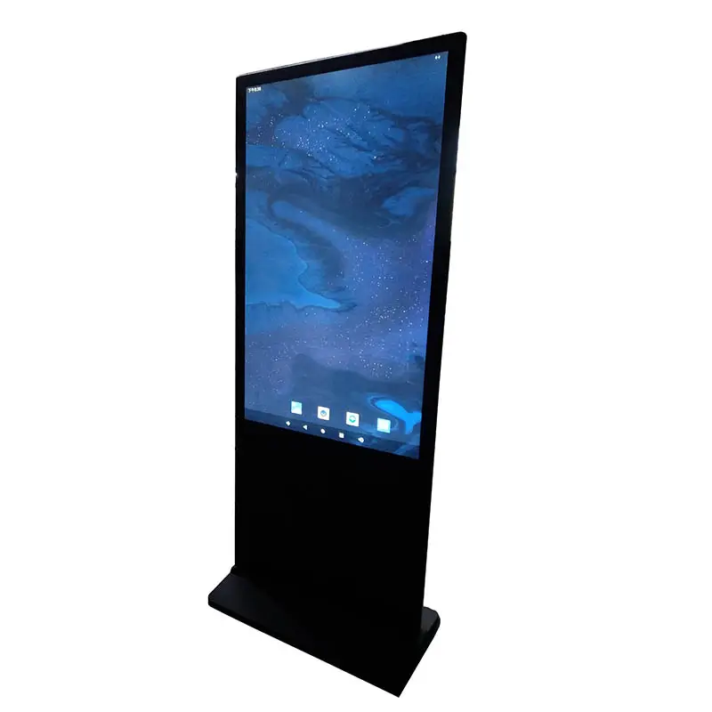 Android Large Screen Standalone Indoor Digital Signage Display Kiosk Lcd Digital Advertising Smart Display Machine