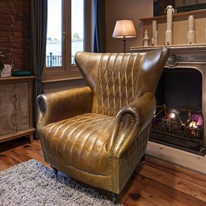 Aviator Retro ghế công nghiệp Loft phong cách ghế phòng khách cổ điển Aviator Sofa ghế bành - Product Image 1