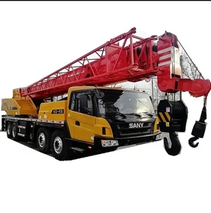 Grues d'occasion Sany/bon prix 50 tonnes 50 tonnes 50 T 50 tonnes STC500 STC550 STC750 grue de camion montée mobile hydraulique d'occasion à vendre - Product Image 2