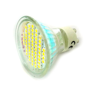 Faretto LED GU10 4W = 40W 220V bianco puro 60 SMD 3528-illuminazione/lampadine - Product Image 3