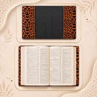 Bibelhülle aus Kunstleder, Modische Notizbuchhülle, Wasserdichter Buch- und Tagebuchschutz, Geschenkidee