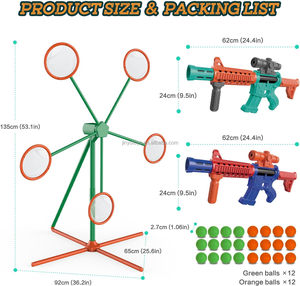 Juegos de disparos Juguetes Niños Juguete Deportes y juego al aire libre con tiro en movimiento Juegos al aire libre Juguetes para niños - Product Image 5