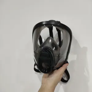 Alta qualità in silicone full face maschera antigas respiratore RD40 mm interfaccia