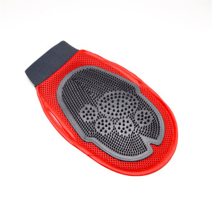 Gant de toilettage pour animaux Hongyang 26x16cm en TPR pour le nettoyage et le massage des chats et des chiens, soin du pelage - Product Image 1