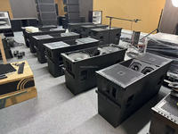 VT4888 Altavoces de Línea de Alta Calidad de 12 Pulgadas y 3 Vías, Sistema de Sonido Profesional para Conferencias, Sistema de Altavoces para Escenarios