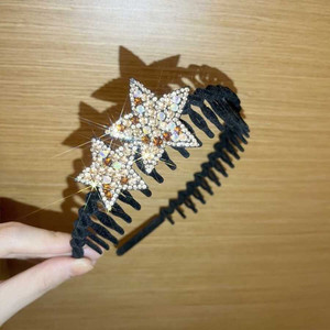 Fasce per capelli in tessuto di pizzo fatto a mano stile coreano di tendenza per le ragazze vendita all'ingrosso - Product Image 1