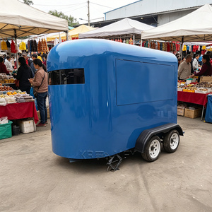 Remorque à hamburgers DOT, camion-équipage mobile, entièrement équipé, café, chariot de restauration moderne - Product Image 6