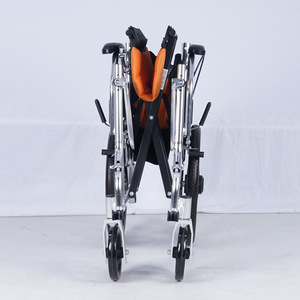 Silla de Ruedas Manual KS de Aleación de Aluminio, Ligera, Plegable, Portátil, Ayuda para la Movilidad de Personas con Discapacidad, para Uso Doméstico - Product Image 3