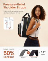 Sac à dos LOVEVOOK, nouvelle arrivée, grande capacité, sac pour ordinateur portable 15,6 pouces, pour femmes, mode, école, travail, voyage