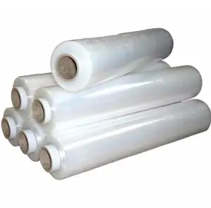 20mic 450mm 2.5kg Net Weight LLDPE Material Transparent Stretch Wrap Film for pallet wrap