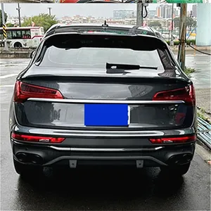 Para Audi Q5 Q5L Sportback 2020 2021 2022 2023: Protector Inferior de Parachoques Trasero con Difusor y Puntas de Escape - Product Image 5